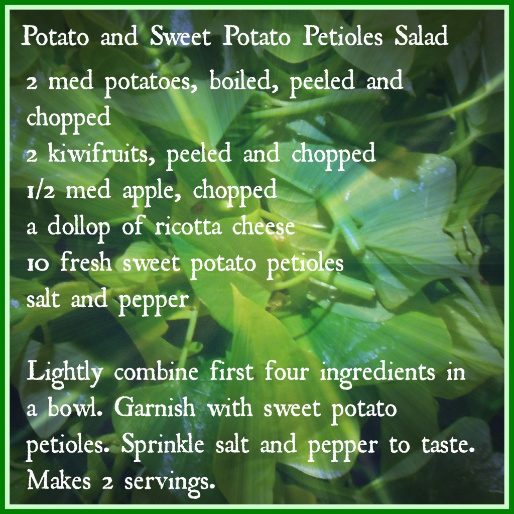 Potato and Sw Pot Pet Sal Recipe