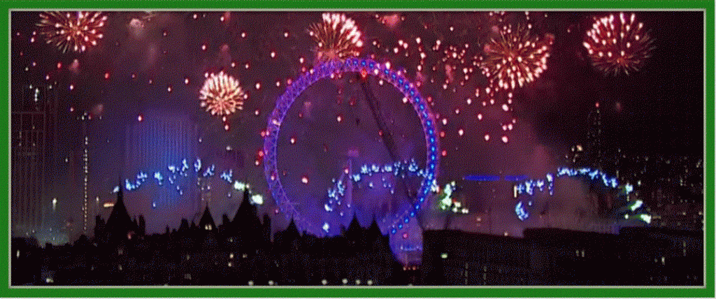 New Year 2019 Fireworks of London